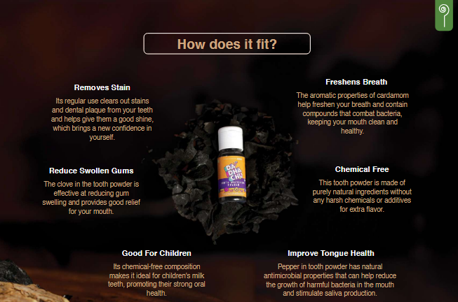 Da dha chu Herbal Tooth Powder